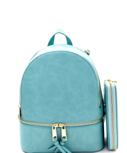 New Fashion Backpack with Wallet LP1062W TURQUIOSE